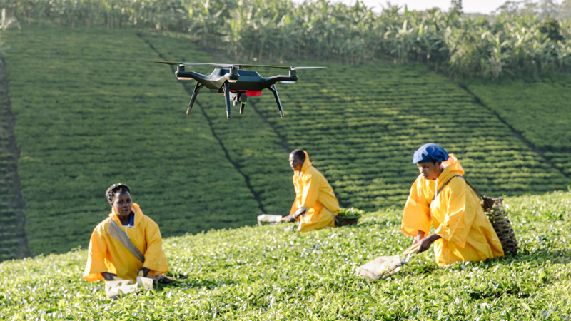 Drone technology for sustainable agriculture