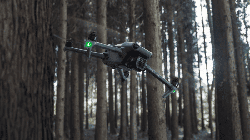 forest conservation using drones