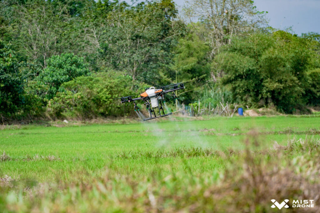 โดรนเกษตร กำจัดศัตรูพืช