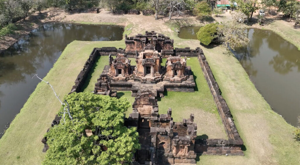 โดรน สำรวจโบราณสถาน