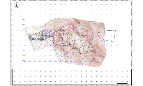 แผนที่ Topographic Map สำหรับการออกแบบการก่อสร้าง